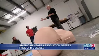 American Heart Association offers free CPR classes