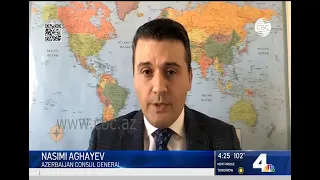 Генконсул Азербайджана в Лос-Анджелесе дал интервью ряду ведущих телеканалов США