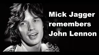 Mick Jagger On His Relationship With John Lennon