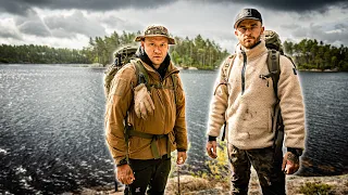 7 Tage in der Wildnis von Schweden mit meinem Erzfeind