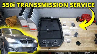 How to: E60 545i/550i Transmission Service