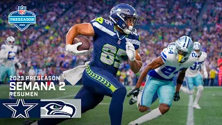 Dallas Cowboys vs. Seattle Seahawks | Pretemporada NFL 2023 | Resumen Highlights | 19 Ago, 23