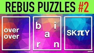 Rebus Puzzles with Answers #2 (30 Picture Brain Teasers)