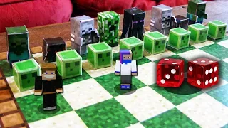 НАЧНИ ИГРУ ПЕРВЫМ, ЧТОБЫ ВЫИГРАТЬ ДЕНЬГИ В НАСТОЛЬНОЙ ИГРЕ ВНУТРИ MINECRAFT?!