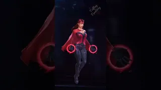 Marvel Future Fight: All Costumes of Scarlet Witch #shorts