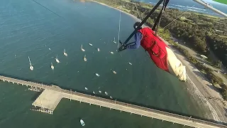 Hang Gliding, Flinders Pier, 13 July 2020