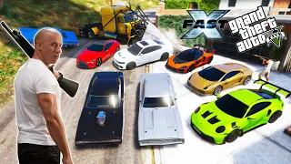 GTA 5 - Stealing Fast and Furious ‘Fast X’ Cars with Franklin! (Real Life Cars #17)