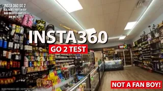 INSTA 360 GO 2 REAL WORLD TEST Not a fan boy! POV and FPV