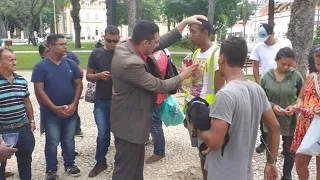 MISSÃO E CULTO NA PRAÇA DA SÉ EM SP !