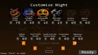 LEGENDARY NIGHT ALL 999 COMPLETED!!! fnaf ultimate edition 3