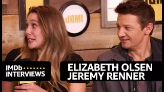 Elizabeth Olsen & Jeremy Renner Love Making Indie Films & Wind River | IMDb EXCLUSIVE