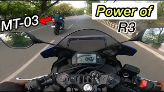 R3 aur MT-03 ko Challa Kar MAZA aagya 😍| Ride Review