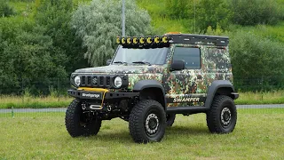 Тюнинг нового SUZUKI Jimny c колесными редукторами. Такого еще не было!