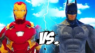IRONMAN VS BATMAN - EPIC SUPERHEROES BATTLE