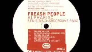 Alpharisc - Freash People (Ben Sims - Hardgroove Rmx) (Wet016) 2002