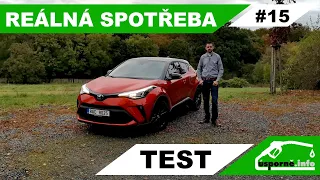 REÁLNÁ SPOTŘEBA #15 - Toyota C-HR 2.0 Hybrid - test spotřeby