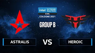 CS:GO - Astralis vs. Heroic [Inferno] Map 1 - IEM Cologne 2021 - Group B