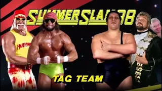 Full Match-Hulk Hogan & Randy Savage vs. Andre The Giant & The Million Dollar Man: Summer Slam 1988*