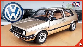 1/18 Volkswagen VW Golf 2 CL 1985 from Norev | Also a classic as a model car