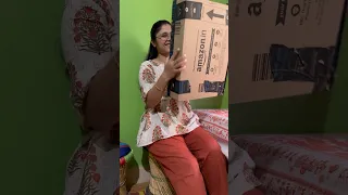 @AmazonInOfficial se mangaya itna bda parcel 📦 #yogitathexplorer #unboxing #shorts #youtubeshorts