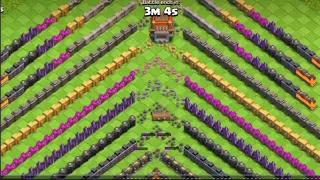 Siege Machine vs Townhall 16 | Siege Machine vs All Level Walls #coc #video