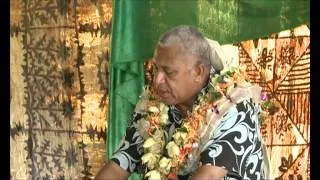 Fijian Prime Minister Voreqe Bainimarama opens new school in Naitasiri