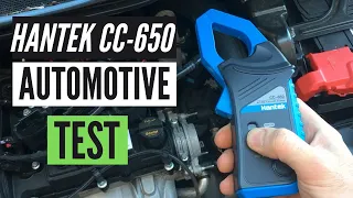 HANTEK CC-650 AUTOMOTIVE TEST AND REVIEW [With PicoScope 2204A] Mechanic Mindset