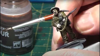 Bolt Action - Painting the WWII 1944 British Infantry - Chris Creature Crafter Projects #16
