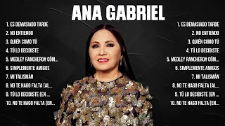 Ana Gabriel ~ Anos 70's, 80's ~ Grandes Sucessos ~ Flashback Romantico Músicas