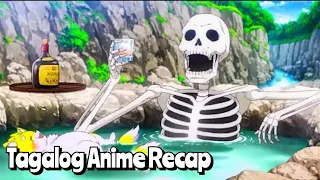 NaReincarnate sya na isang Overpowered na Skeleton Knight sa Isekai - anime recap tagalog