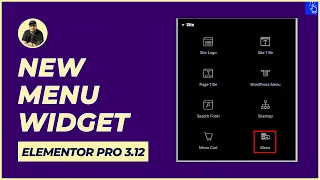 New Menu Widget in Elementor Pro 3.12 | Mega Menu in Elementor | Blogging Unplugged Clips