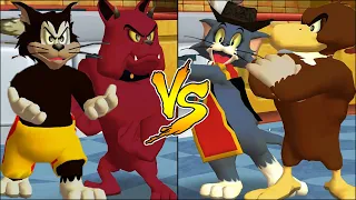 Tom and Jerry in War of the Whiskers Butch And Spike Vs Eagle And Tom (Master Difficulty)