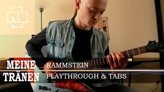 Rammstein - Meine Tränen (guitar playthrough cover with tabs)