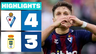 Highlights SD Eibar vs Real Oviedo (4-3)