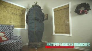 Fastest Christmas Tree Storage w/ TreeKeeper Bag