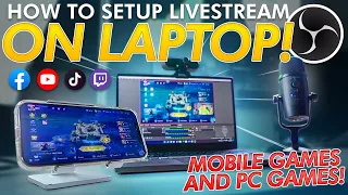 Building a Laptop Streaming Setup For Mobile and PC Games