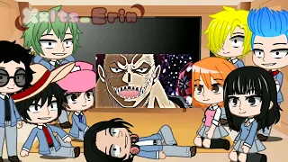 one piece highschool react to ???||2/?|| Original || Gacha club ||One piece||