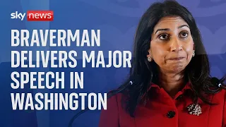 Home Secretary Suella Braverman delivers speech on immigration