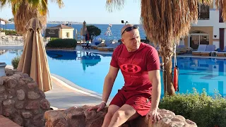 Amphoras Blu Hotel - Sharm El Sheikh - Egypt February 2024 + Beach Area Walkaround