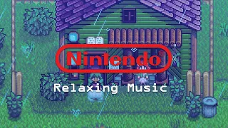 nintendo relaxing music that calms your mind while it's raining to relax & study to