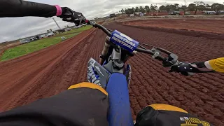 YZ250 Two Stroke First out at Ride Park Vic