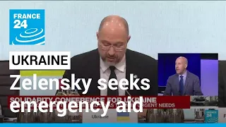 Ukraine's Zelensky seeks military, emergency energy aid as allies gather in Paris • FRANCE 24