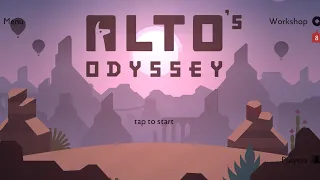 Stress releasing relaxing game Alto's Odyssey 😌😌