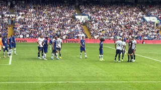 VAR checking for Violent conduct for against Marc Cucurella [ Chelsea vs Tottenham]