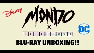 MONDO x STEELBOOK BLURAY PICKUPS! - BLURAY UNBOXING!