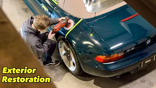 Paint Correcting a BMW Z3 After 3 Years Sitting Outside Under a Car Cover!