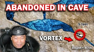 Stuck Badly in Cave Vortex | The Enchanted River Cave Dive Disaster