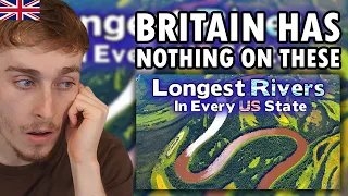 Brit Reacting to What is the Longest River in Each US State?