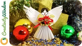 5 Minutes Xmas DIY: Christmas Angel Decoration