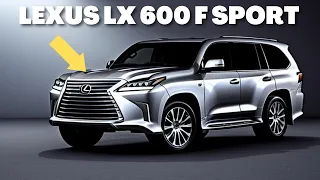 OFFICIAL!! New 2024 Lexus LX 600 F Sport First Look - Review | Interior & Exterio